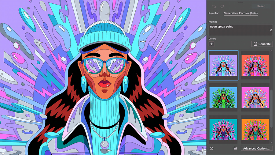 Adobe Firefly impulsa las primeras funciones de IA generativa en Adobe Illustrator